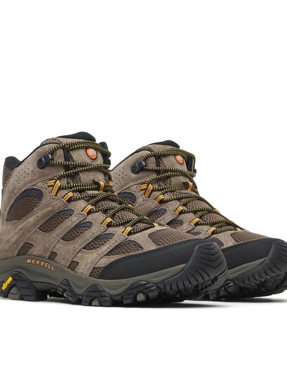 Merrell Moab 3 Mid Hiking Boots Men’s 8.5 Walnut Vibram J035869